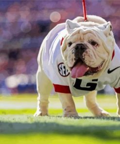 Georgia Bulldogs Animal Diamond Painting