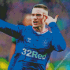 Glasgow Rangers Footballer Diamond Painting