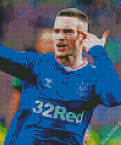 Glasgow Rangers Footballer Diamond Painting