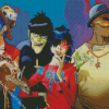 Gorillaz Singers Diamond Painting