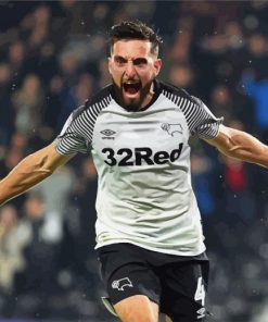 Graeme Shinnie Derby County Player Diamond Painting