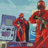 Grand Theft Auto V Game Diamond Painting