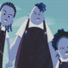 Gross Sisters The Proud Family Characters Diamond Painting