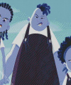 Gross Sisters The Proud Family Characters Diamond Painting