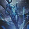 Halo Cortana Dimond Painting