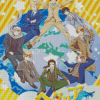 Hetalia Anime Characters Diamond Painting