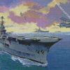 Hms Ark Royal Navy Diamond Painting