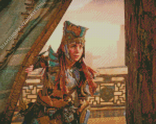 Horizon Forbidden West Warrior Diamond Painting