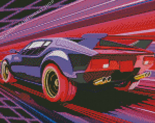 Hot Wheels Diamond Painting