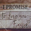 I Promise To Love You Forever Diamond Painting