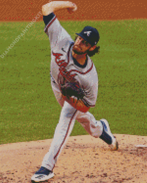 Ian Anderson Baseballer Diamond Painting