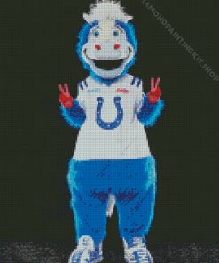 Indianapolis Colts Mascot Diamond Painting