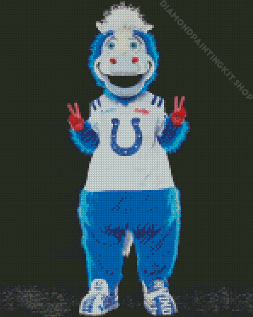 Indianapolis Colts Mascot Diamond Painting