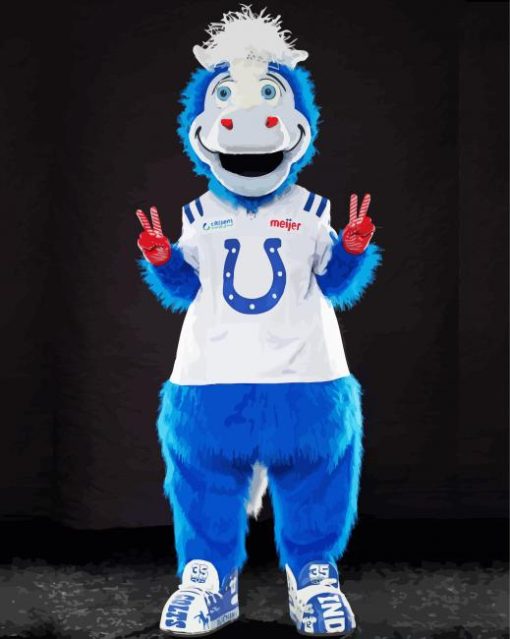 Indianapolis Colts Mascot Diamond Painting