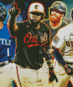 Mlb Players Diamond Painting