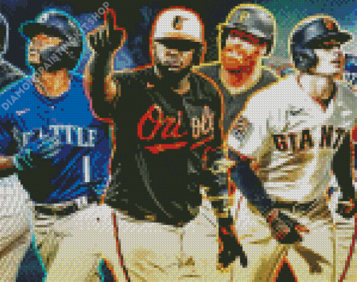 Mlb Players Diamond Painting