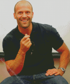 Jason Statham Actor Diamond Painting