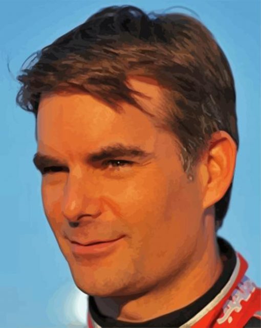 Jeff Gordon Diamond Painting