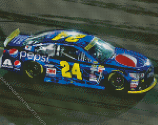 Jeff Gordon Car Diamond Painting