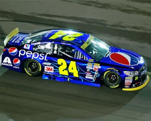 Jeff Gordon Car Diamond Painting