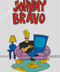 Johnny Bravo Diamond Painting