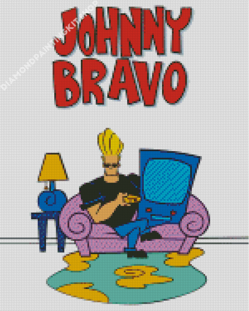 Johnny Bravo Diamond Painting