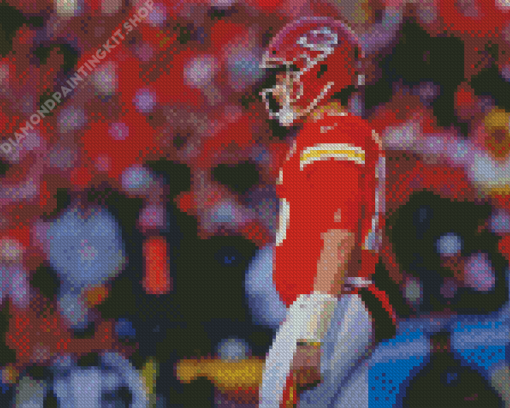 KC Chiefs Footballer Diamond Painting