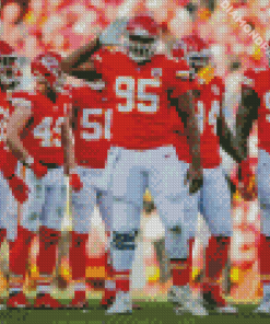 KC Chiefs Team Diamond Painting