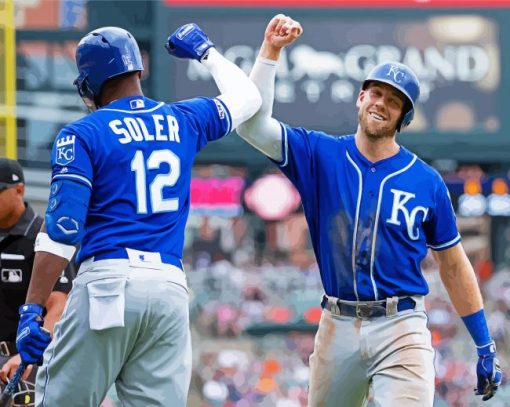 Kansas City Royals Players Diamond Painting