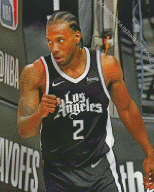 Kawhi Leonard Diamond Painting