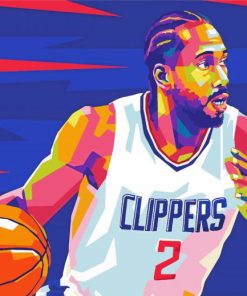 Kawhi Leonard Pop Art Diamond Painting