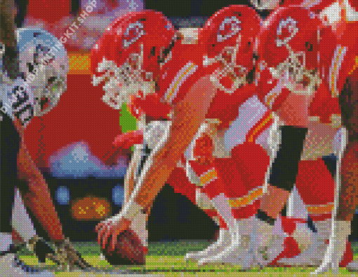 Kc Chiefs Football Players Diamond Painting