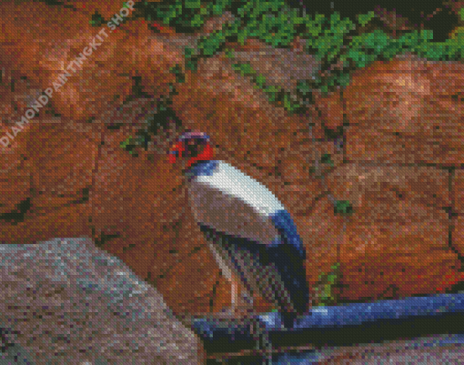 King Vulture Diamond Painting