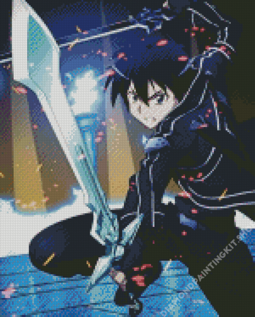 Kirito Diamond Painting