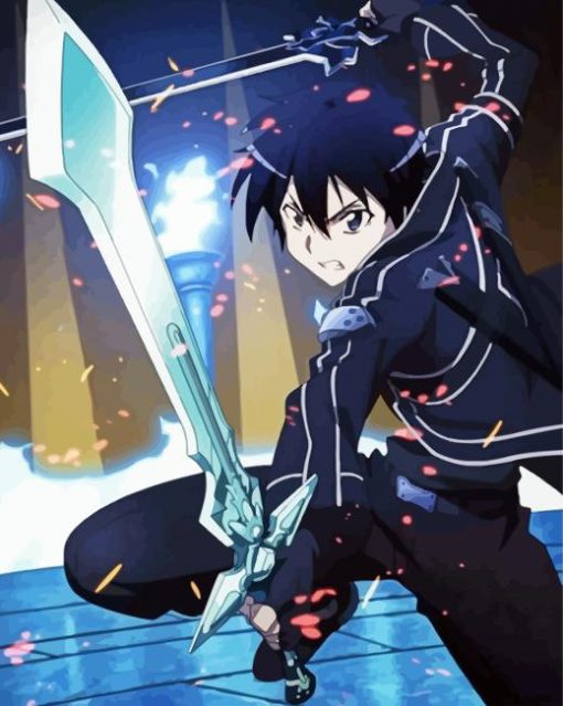 Kirito Diamond Painting