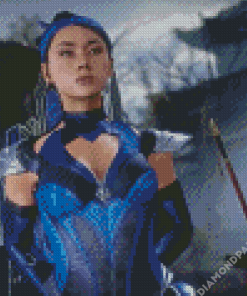 Kitana Game Character Diamond Painting