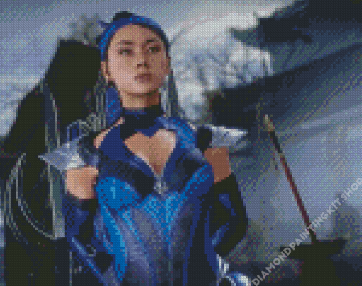 Kitana Game Character Diamond Painting