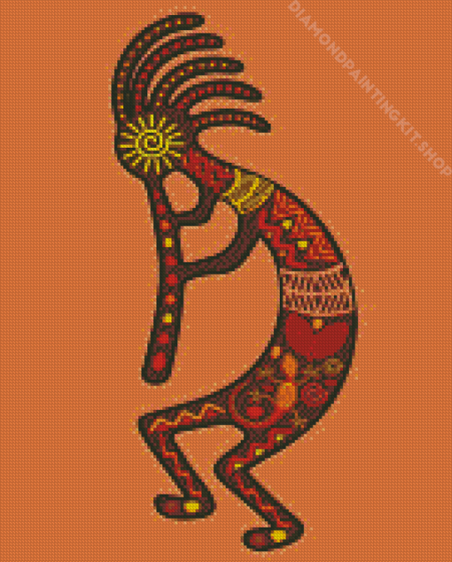 Kokopelli Art Diamond Painting