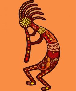 Kokopelli Art Diamond Painting