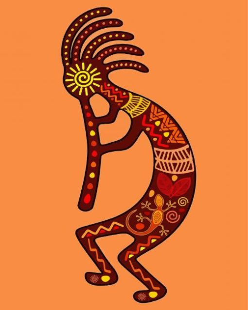 Kokopelli Art Diamond Painting