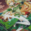 Leafa Sword Art Online Character Diamond Painting