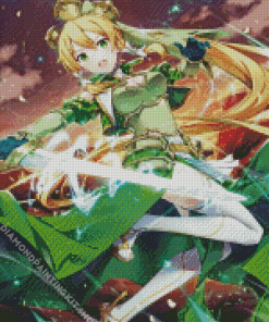 Leafa Sword Art Online Character Diamond Painting