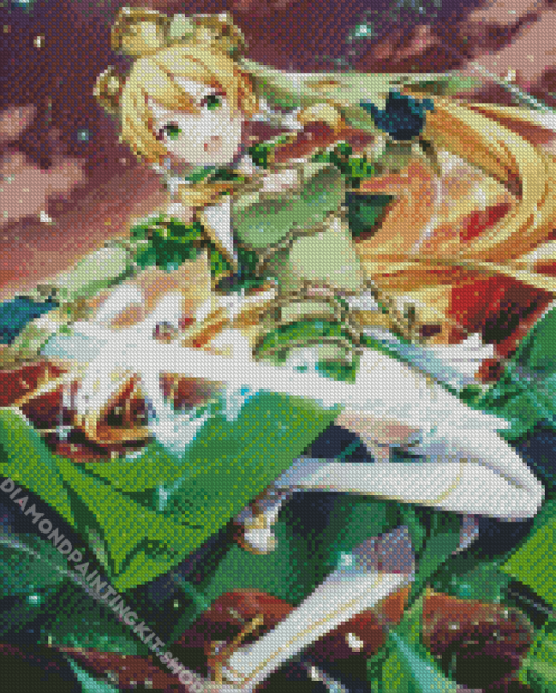 Leafa Sword Art Online Character Diamond Painting