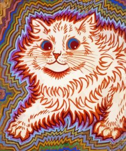 Louis Wain Cat Art Diamond Painting