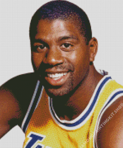 Magic Johnson Diamond Painting