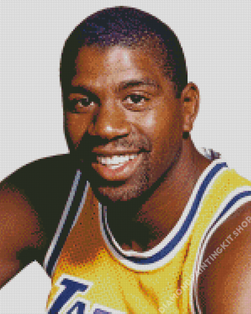 Magic Johnson Diamond Painting