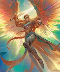 Magic The Gathering Warrior Diamond Painting