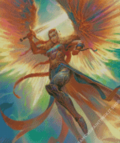 Magic The Gathering Warrior Diamond Painting