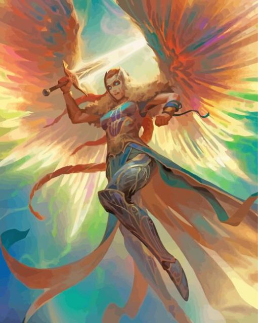 Magic The Gathering Warrior Diamond Painting