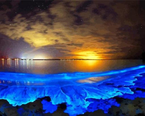 Maldives Ocean Of Stars Diamond Painting